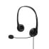 Lindy 42870 - Headset - Head-band - Calls & Music - Black - Binaural - In-line control unit