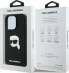 Karl Lagerfeld Karl Lagerfeld KLHMP16LSKHPPLK iPhone 16 Pro 6.3" czarny/black hardcase Silicone Karl Head Print MagSafe