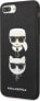 Фото #2 товара Karl Lagerfeld Etui Karl Lagerfeld KLHCI8LSAKICKCBK Apple iPhone 8/7 Plus czarny/black hardcase Saffiano Ikonik Karl&Choupette Head