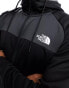 The North Face Training Reaxion zip up fleece hoodie in black