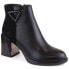 Фото #1 товара Insulated ankle boots with a decorative high heel D&A S.Barski Premium Collection W OLI238 black