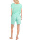 ფოტო #2 პროდუქტის Women's 2-Pc. Joyful Nautical Pajamas Set