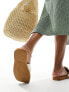Фото #3 товара Public Desire Lyra crossover flat sandal in cream