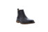 Фото #2 товара Zanzara Zale ZZ1728B Mens Black Leather Slip On Chelsea Boots
