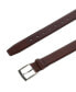 Фото #3 товара Men's Caleb 35mm Leather Casual Belt