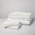 Фото #2 товара 3pc King Mini Grid Stitch Comforter Bedding Set Twilight Taupe - Hearth & Hand
