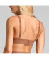 ფოტო #2 პროდუქტის Women's No-Show Triangle Bra with removable pads