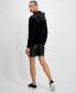 Фото #5 товара Men's Jax Faux Leather 7" Shorts, Created for Macy's