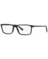 ფოტო #1 პროდუქტის Armani Exchange AX3027 Men's Rectangle Eyeglasses