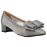 Фото #2 товара VANELi Alona Pumps Womens Silver Dress Casual 307815