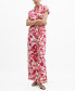 ფოტო #1 პროდუქტის Women's Floral Print Jumpsuit