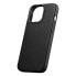 Фото #7 товара Skórzane etui iPhone 14 Pro magnetyczne z MagSafe Litchi Premium Leather Case czarny