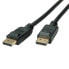 ROLINE 11.04.5810 - 1 m - DisplayPort - DisplayPort - Male - Male - Black