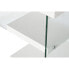 Фото #3 товара Письменный стол DKD Home Decor Белый Прозрачный Стеклянный Деревянный MDF 120 x 50 x 76 cm
