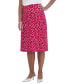 Фото #7 товара Women's Ity Dot-Print A-Line Pull-On Skirt