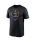 Фото #3 товара Men's Black Baltimore Ravens Icon Legend Performance T-shirt