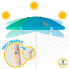 AKTIVE Beach Umbrella 200 cm Ventilation Roof UV50 Protection