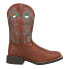 Фото #1 товара Ботинки мужские Justin Boots Bowline 11" квадратный мыс коричневые SE7522