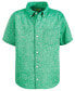 Фото #4 товара Little & Big Boys Heathered Short-Sleeve Shirt, Created for Macy's