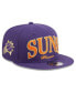 Фото #1 товара Men's Purple Phoenix Suns Golden Tall Text 9FIFTY Snapback Hat