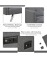Фото #5 товара Convertible Futon Sofa Bed Folding Recliner USB Ports&Power Strip