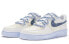 Фото #4 товара 【定制球鞋】 Nike Air Force 1 Low 西部牛仔 特殊鞋盒 解构 低帮 板鞋 男款 米白蓝 / Кроссовки Nike Air Force CW2288-111