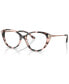 ფოტო #1 პროდუქტის Women's Cat Eye Eyeglasses, MK4098BU53-O