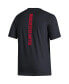 Men's Black Manchester United Vertical Back T-shirt