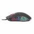 Фото #7 товара Manhattan Gaming Mouse with LEDs - Wired - Seven Button - Scroll Wheel - 7200dpi - Black with LED lighting - Three Year Warranty - Right-hand - Optical - USB Type-A - 7200 DPI - Black