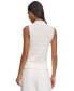 ფოტო #2 პროდუქტის Women's Smocked Sleeveless Top