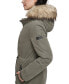 Фото #4 товара Women's Faux-Fur-Trim Anorak Coat