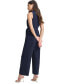 Фото #2 товара Комбинезон для женщин DKNY без рукавов с запахом и завязкой в талии