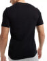 Hugo Bodywear triplet pack t-shirt in black Черный, M - W33 - фото #3