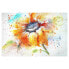 Leinwandbild Painted Sunflower I