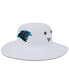 Фото #1 товара Men's White Carolina Panthers 2023 NFL Training Camp Panama Bucket Hat