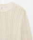 Men's Contrasting Knit Sweater