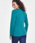 ფოტო #2 პროდუქტის Women's Sweater Blazer, Created for Macy's