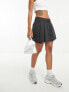 Фото #4 товара ASOS DESIGN pleated mini skirt in washed black