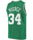 Men's Paul Pierce Kelly Green Boston Celtics Hardwood Classics Swingman Jersey XL - фото #4