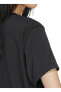 Siyah Kadın Yuvarlak Yaka Normal Kalıp T-Shirt IU2422 TRFL