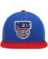 Фото #3 товара Men's Blue, Red New Jersey Nets Hardwood Classics Core Side Snapback Hat