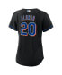 Фото #4 товара Women's Pete Alonso Black New York Mets 2022 Alternate Replica Player Jersey