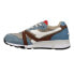 Фото #3 товара Diadora N9000 H Ita Lace Up Mens Blue, Brown, Grey Sneakers Casual Shoes 172782
