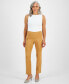 ფოტო #1 პროდუქტის Petite Studded-Rivet Straight-Leg Pants, Petite & Petite Short, Created for Macy's