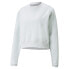 Фото #1 товара Puma Snow Tiger Boxy Graphic Crew Neck Long Sleeve Sweater Womens Blue 53347462