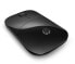 HP Z3700 Black Wireless Mouse - Ambidextrous - Optical - RF Wireless - 1200 DPI - Black