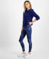 Фото #3 товара Women's Water-Bubbles 7/8 Leggings, Created for Macy's