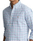 ფოტო #4 პროდუქტის Men's Classic-Fit Gingham Oxford Shirt