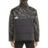 Фото #2 товара Puma Essentials+ Padded Full Zip Jacket Mens Black Casual Athletic Outerwear 587