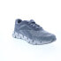 Фото #4 товара Reebok Zig Dynamica 2.0 Mens Gray Canvas Lace Up Athletic Running Shoes